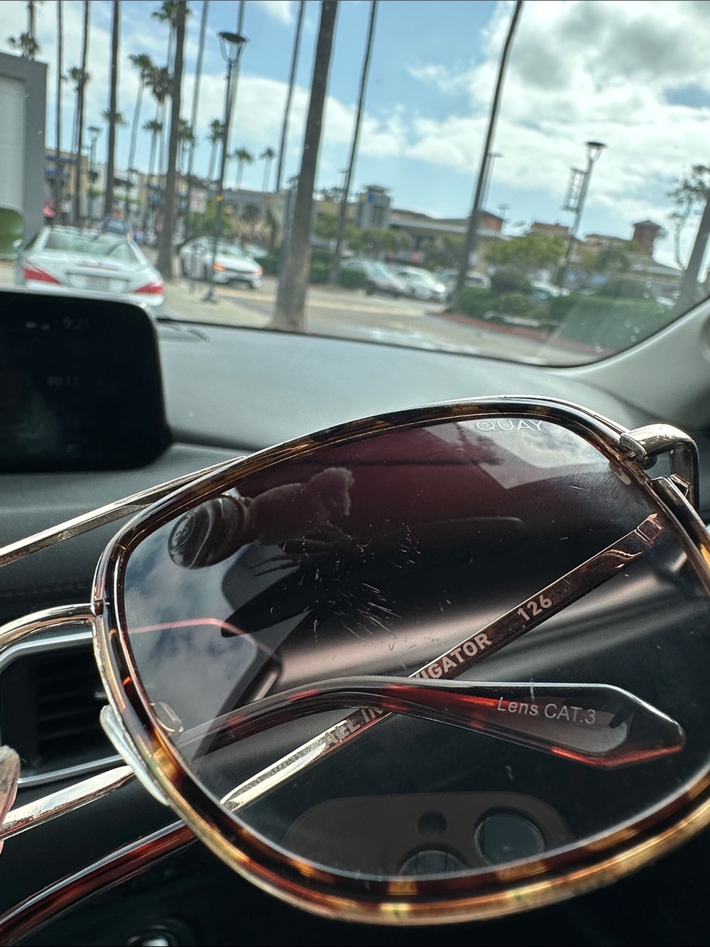 Quay Australia Brown Gradient Aviator Sunglasses - Picture 6 of 6